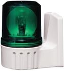 Предупредительный световой сигнал шарика Клигхт С80АУ вращаясь, зеленый цвет, используя особенную систему передачи энергии