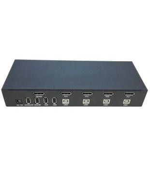 Хорошая цена. 4 гаван переключатель SW2401DP DYLINK DC12V 3840x2160 настольный KVM онлайн