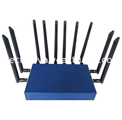Хорошая цена. PUSR NR370i WiFi7 Двухдиапазонный/трехдиапазонный маршрутизатор 5G Фиксированный беспроводный доступ FWA Qualcomm X62 IPQ5322 Точка доступа SFP+ онлайн