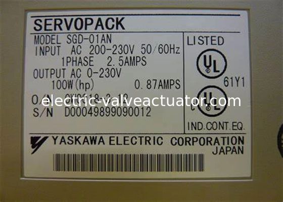 Хорошая цена. Yaskawa SGD-01AN AC Servo Drives Servopack 100 WATT 1PHASE OUTPUT 0-230 VAC онлайн