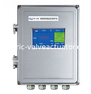 Хорошая цена. Монитор и защитник вращающейся скорости HY-5SE с 4,3-дюймовым TFT LCD сенсорным экраном RS485 и водонепроницаемым корпусом IP56 онлайн