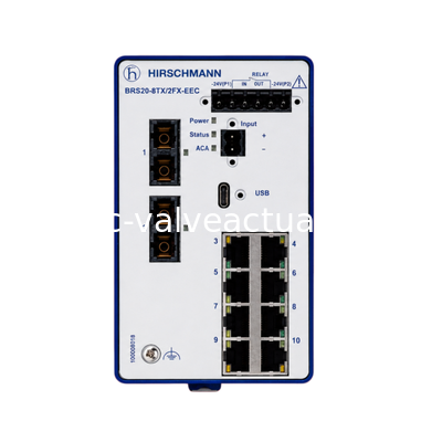 Хорошая цена. Hirschmann BRS20-8TX/2FX-EEC Управляемый промышленный коммутатор Ethernet 8TX + 2FX онлайн