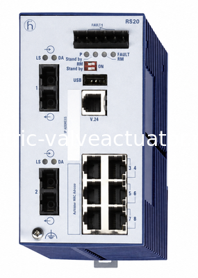 Хорошая цена. Hirschmann RS20-0800S2S2SDAEHC Прочный промышленный управляемый коммутатор с оптоволоконными восходящими каналами для сетей автоматизации онлайн