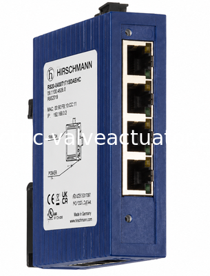 Хорошая цена. Промышленный коммутатор Hirschmann SPIDER 4TX/1FX-SM EEC — 4 порта по медному кабелю + 1 порт по одномодовому оптоволоконному кабелю для автоматизации на больших расстояниях онлайн