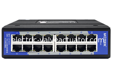 Хорошая цена. UOTEKUT-6516 16-портовый неуправляемый промышленный Ethernet-сдвиг 10/100M DIN-Rail Wide Temperature Network Switch онлайн