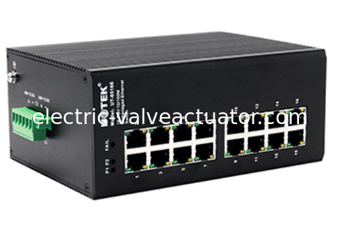 Хорошая цена. UOTEK UT-6516E 16-портный 100-м промышленных Ethernet переключателя с улучшенной защитой от молнии онлайн