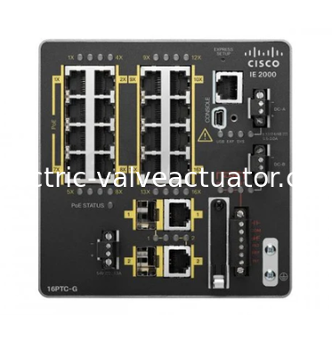 Хорошая цена. Cisco IE-2000 Industrial PoE Managed Switch 16-портный быстрый Ethernet с гигабитным SFP Uplink LAN Base IE2000 серии Industrial Network Switch онлайн