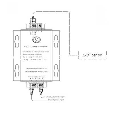 Хорошая цена. Hua Heng HY-DT21 Industrial Travel Measurement Converter Sensor Motion Feedback для точного управления оборудованием онлайн