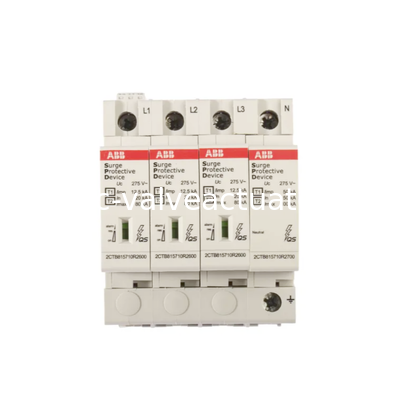 Хорошая цена. ABB 2CTB815710R0700 Устройство защиты от перенапряжений SPD тип 1+2 3P+N 275V Защита от перенапряжений молнии онлайн
